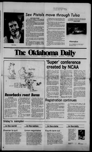 The Oklahoma Daily (Norman, Okla.), Vol. 64, No. 84, Ed. 1 Friday, January 13, 1978