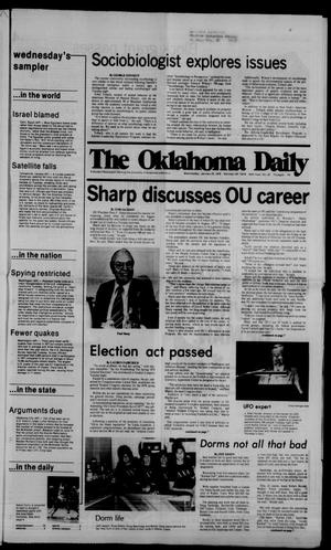 The Oklahoma Daily (Norman, Okla.), Vol. 64, No. 93, Ed. 1 Wednesday, January 25, 1978