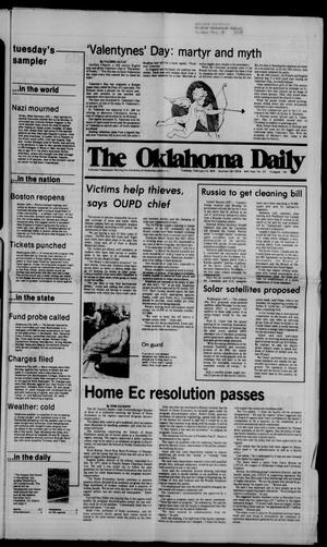 The Oklahoma Daily (Norman, Okla.), Vol. 64, No. 107, Ed. 1 Tuesday, February 14, 1978