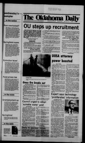The Oklahoma Daily (Norman, Okla.), Vol. 64, No. 130, Ed. 1 Wednesday, March 29, 1978