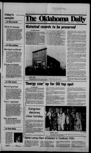 The Oklahoma Daily (Norman, Okla.), Vol. 64, No. 136, Ed. 1 Friday, April 7, 1978