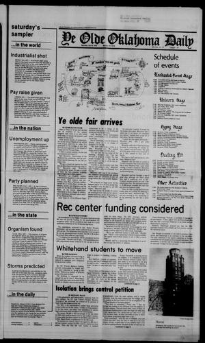 The Oklahoma Daily (Norman, Okla.), Vol. 64, No. 137, Ed. 1 Saturday, April 8, 1978