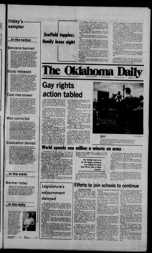 The Oklahoma Daily (Norman, Okla.), Vol. 64, No. 150, Ed. 1 Friday, April 28, 1978