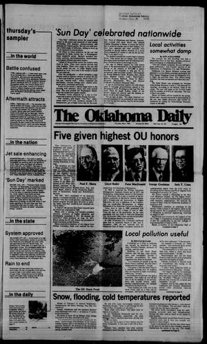 The Oklahoma Daily (Norman, Okla.), Vol. 64, No. 154, Ed. 1 Thursday, May 4, 1978
