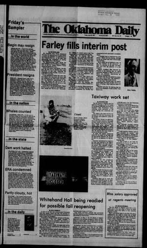 The Oklahoma Daily (Norman, Okla.), Vol. 64, No. 170, Ed. 1 Friday, June 16, 1978