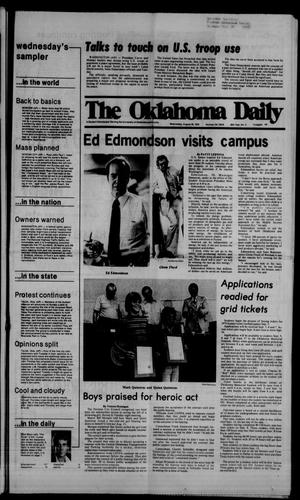 The Oklahoma Daily (Norman, Okla.), Vol. 65, No. 5, Ed. 1 Wednesday, August 30, 1978