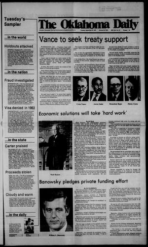 The Oklahoma Daily (Norman, Okla.), Vol. 65, No. 19, Ed. 1 Tuesday, September 19, 1978