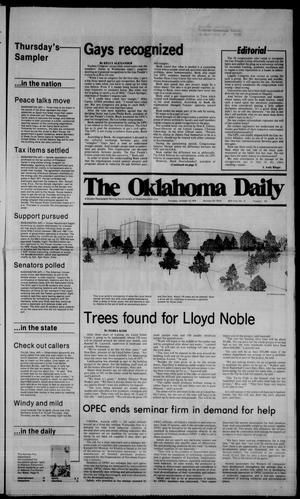 The Oklahoma Daily (Norman, Okla.), Vol. 65, No. 37, Ed. 1 Thursday, October 12, 1978