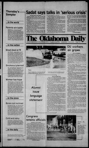 The Oklahoma Daily (Norman, Okla.), Vol. 65, No. 63, Ed. 1 Thursday, November 16, 1978