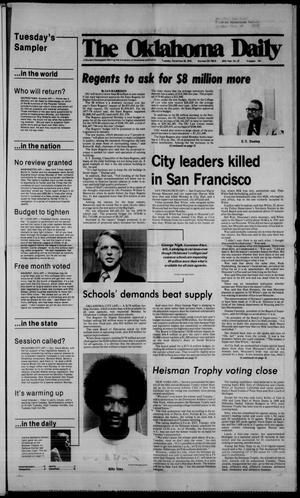 The Oklahoma Daily (Norman, Okla.), Vol. 65, No. 67, Ed. 1 Tuesday, November 28, 1978