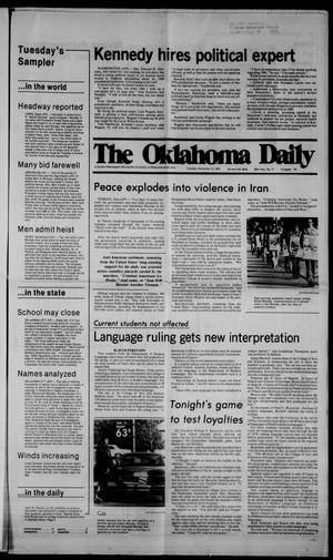 The Oklahoma Daily (Norman, Okla.), Vol. 65, No. 77, Ed. 1 Tuesday, December 12, 1978