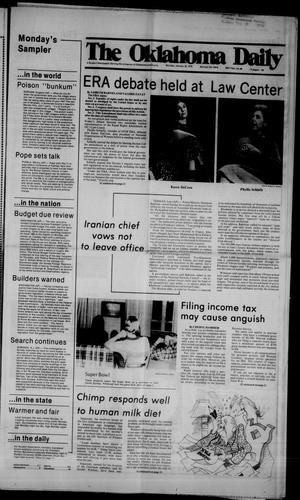 The Oklahoma Daily (Norman, Okla.), Vol. 65, No. 89, Ed. 1 Monday, January 22, 1979