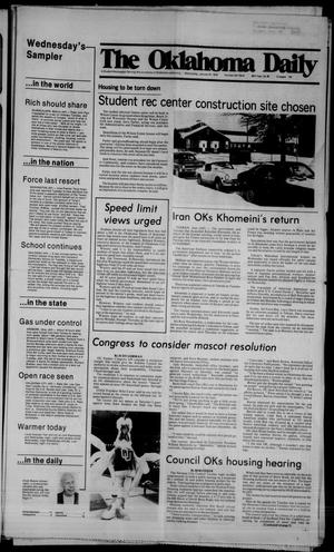 The Oklahoma Daily (Norman, Okla.), Vol. 65, No. 96, Ed. 1 Wednesday, January 31, 1979