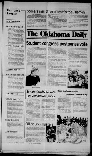 The Oklahoma Daily (Norman, Okla.), Vol. 65, No. 105, Ed. 1 Thursday, February 15, 1979