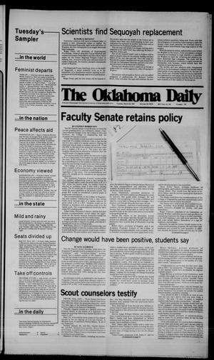 The Oklahoma Daily (Norman, Okla.), Vol. 65, No. 125, Ed. 1 Tuesday, March 20, 1979