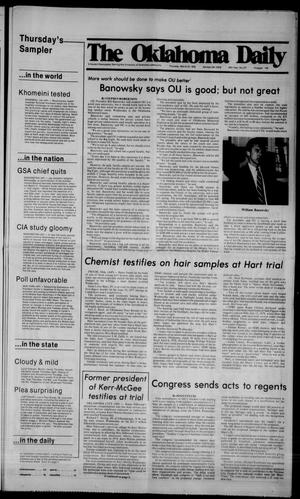 The Oklahoma Daily (Norman, Okla.), Vol. 65, No. 127, Ed. 1 Thursday, March 22, 1979