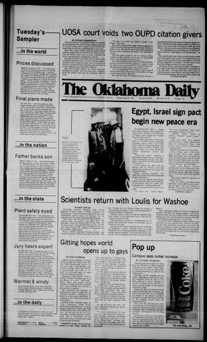 The Oklahoma Daily (Norman, Okla.), Vol. 65, No. 130, Ed. 1 Tuesday, March 27, 1979