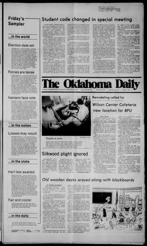 The Oklahoma Daily (Norman, Okla.), Vol. 65, No. 133, Ed. 1 Friday, March 30, 1979