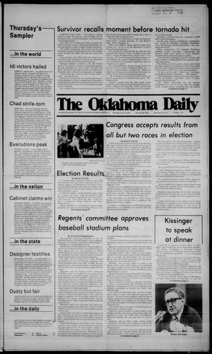 The Oklahoma Daily (Norman, Okla.), Vol. 65, No. 142, Ed. 1 Thursday, April 12, 1979