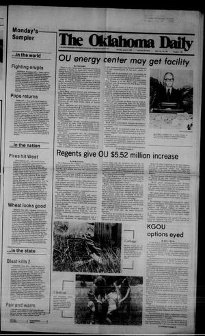 The Oklahoma Daily (Norman, Okla.), Vol. 65, No. 169, Ed. 1 Monday, June 11, 1979