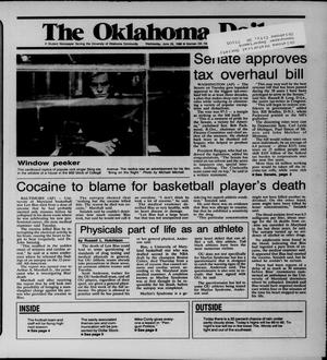 The Oklahoma Daily (Norman, Okla.), Vol. 72, No. 183, Ed. 1 Wednesday, June 25, 1986