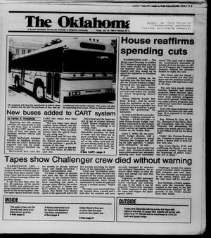 The Oklahoma Daily (Norman, Okla.), Vol. 72, No. 198, Ed. 1 Friday, July 18, 1986