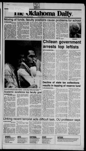 The Oklahoma Daily (Norman, Okla.), Vol. 73, No. 15, Ed. 1 Tuesday, September 9, 1986