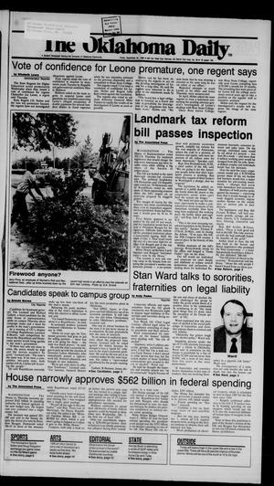 The Oklahoma Daily (Norman, Okla.), Vol. 73, No. 29, Ed. 1 Friday, September 26, 1986