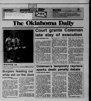 The Oklahoma Daily (Norman, Okla.), Vol. 73, No. 200, Ed. 1 Tuesday, July 21, 1987