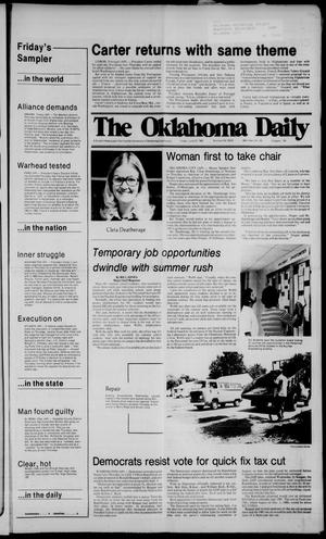 The Oklahoma Daily (Norman, Okla.), Vol. 66, No. 190, Ed. 1 Friday, June 27, 1980