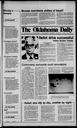 The Oklahoma Daily (Norman, Okla.), Vol. 66, No. 190, Ed. 1 Monday, July 14, 1980