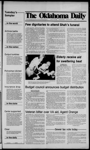 The Oklahoma Daily (Norman, Okla.), Vol. 66, No. 201, Ed. 1 Tuesday, July 29, 1980