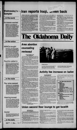 The Oklahoma Daily (Norman, Okla.), Vol. 66, No. 42, Ed. 1 Wednesday, October 22, 1980
