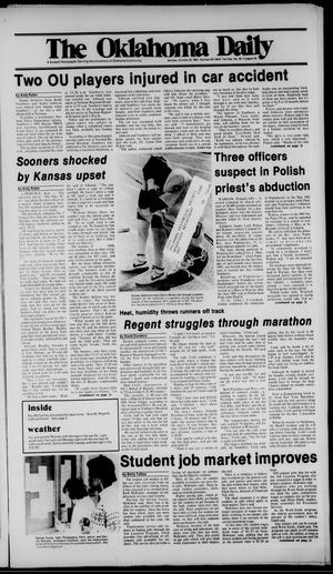 The Oklahoma Daily (Norman, Okla.), Vol. 71, No. 50, Ed. 1 Monday, October 29, 1984