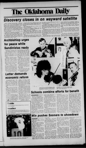The Oklahoma Daily (Norman, Okla.), Vol. 71, No. 61, Ed. 1 Monday, November 12, 1984