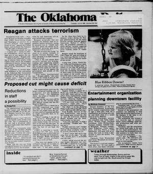 The Oklahoma Daily (Norman, Okla.), Vol. 71, No. 190, Ed. 1 Tuesday, July 9, 1985