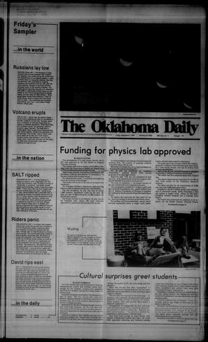 The Oklahoma Daily (Norman, Okla.), Vol. 66, No. 11, Ed. 1 Friday, September 7, 1979