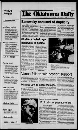 The Oklahoma Daily (Norman, Okla.), Vol. 66, No. 114, Ed. 1 Friday, February 22, 1980