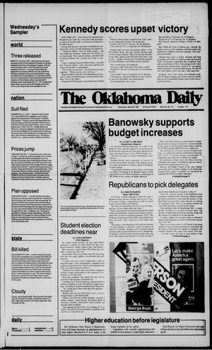The Oklahoma Daily (Norman, Okla.), Vol. 66, No. 132, Ed. 1 Wednesday, March 26, 1980