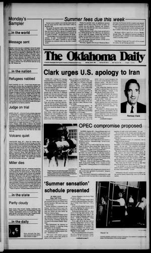 The Oklahoma Daily (Norman, Okla.), Vol. 66, No. 166, Ed. 1 Monday, June 9, 1980