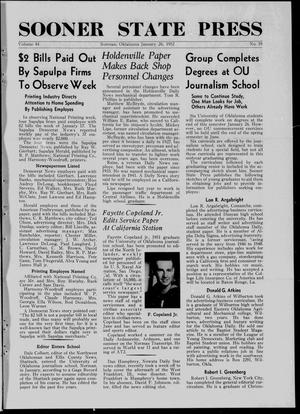 Sooner State Press (Norman, Okla.), Vol. 42, No. 110, Ed. 1 Saturday, January 26, 1952