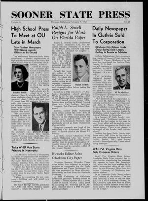 Sooner State Press (Norman, Okla.), Vol. 42, No. 112, Ed. 1 Saturday, February 9, 1952