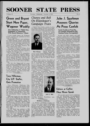 Sooner State Press (Norman, Okla.), Vol. 42, No. 141, Ed. 1 Saturday, October 4, 1952