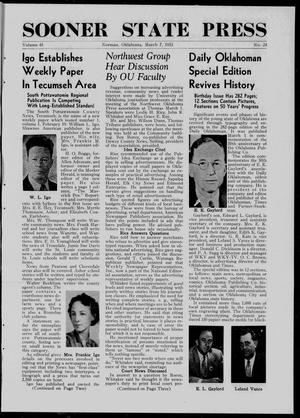 Sooner State Press (Norman, Okla.), Vol. 42, No. 161, Ed. 1 Saturday, March 7, 1953