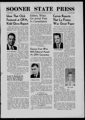 Sooner State Press (Norman, Okla.), Vol. 48, No. 20, Ed. 1 Saturday, February 4, 1956