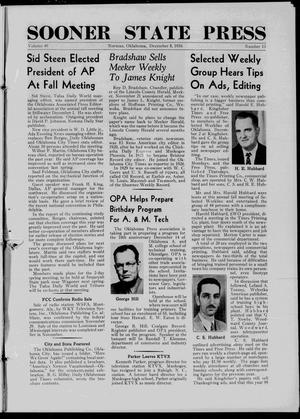 Sooner State Press (Norman, Okla.), Vol. 49, No. 13, Ed. 1 Saturday, December 8, 1956