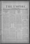Newspaper: The Umpire (Norman, Okla.), Vol. 1, No. 14, Ed. 1 Friday, October 26,…