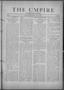 Newspaper: The Umpire (Norman, Okla.), Vol. 1, No. 47, Ed. 1 Tuesday, March 5, 1…