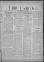 Newspaper: The Umpire (Norman, Okla.), Vol. 1, No. 53, Ed. 1 Tuesday, March 26, …