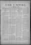 Newspaper: The Umpire (Norman, Okla.), Vol. 1, No. 54, Ed. 1 Friday, March 29, 1…